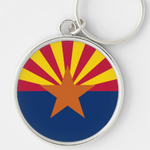 Arizona State Flag Keychain