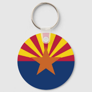 Arizona State Flag Keychain