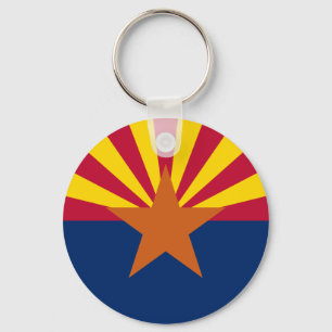 Arizona State Flag Keychain