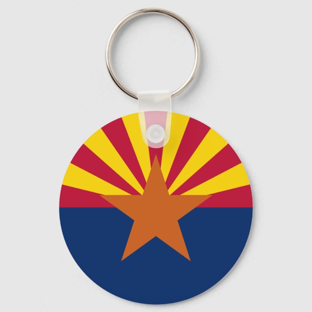 Arizona State Flag Keychain (Front)