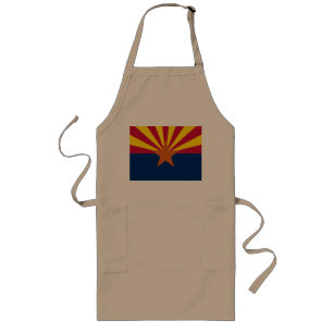 Arizona State Flag Long Apron