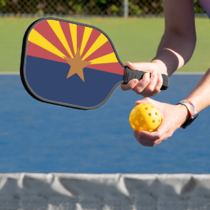 Arizona State Flag Pickleball Paddle