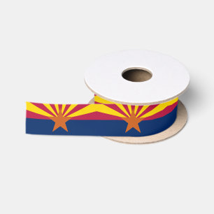 Arizona State Flag Satin Ribbon