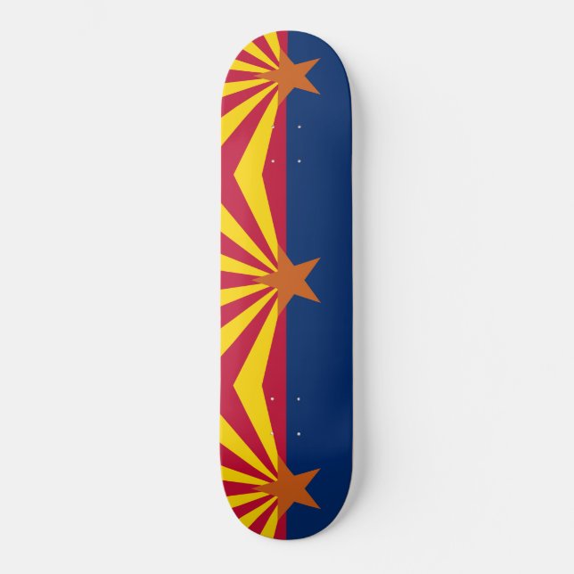 Arizona State Flag Skateboard (Front)
