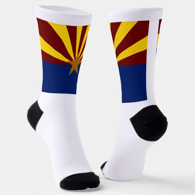 Arizona State flag Socks (Angled)