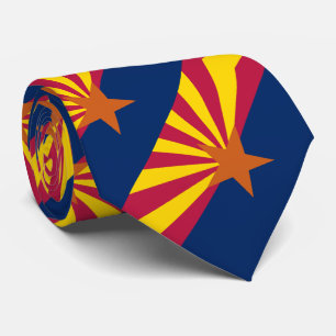 Arizona State Flag Tie