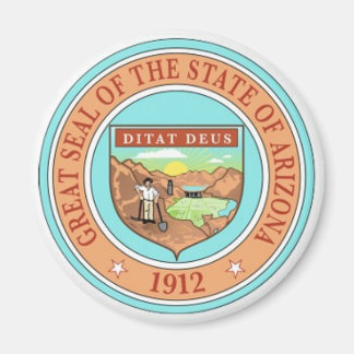 Arizona State Seal Magnet