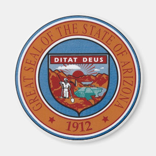 Arizona State Seal Magnet