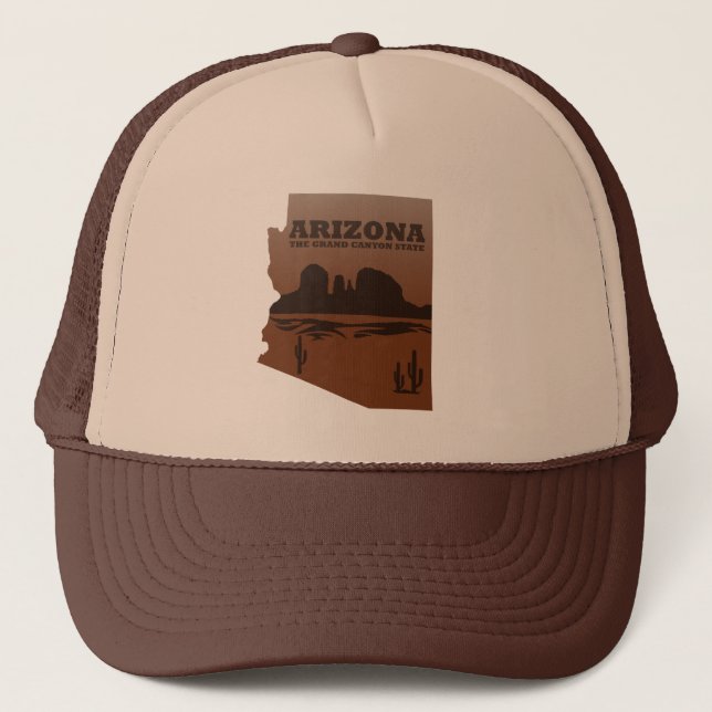Arizona state Sedona National park grand canyon Trucker Hat (Front)