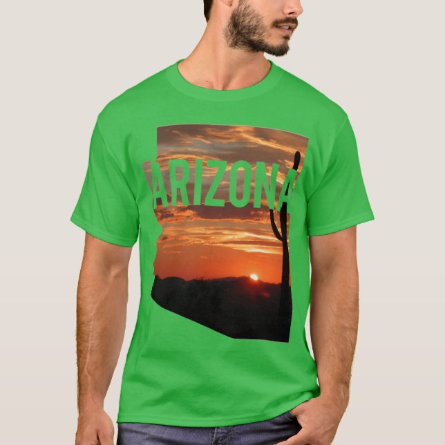 Arizona Sunset 2 T-Shirt (Front)