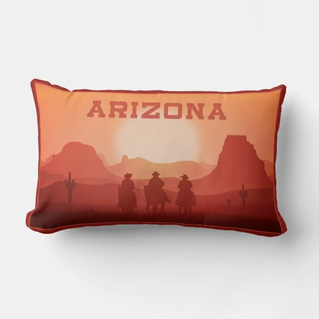 Arizona Sunset lancer oreillers (Recto)