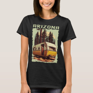 Arizona Sunset retro 70s vintage hiking camping T-Shirt