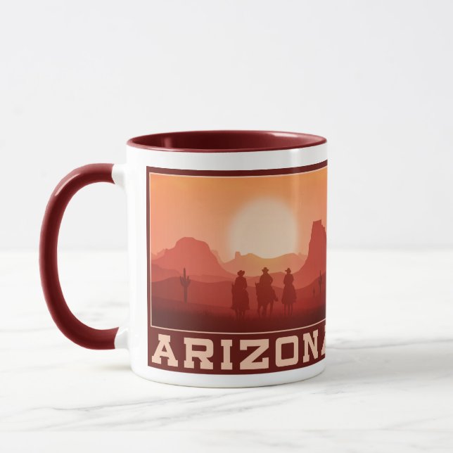 Arizona Sunset tasses (Gauche)