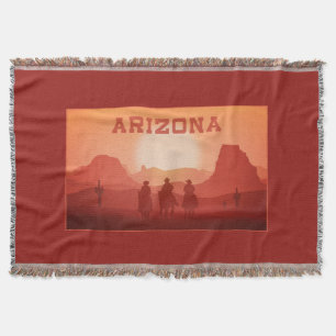 Arizona Sunset throw blanket