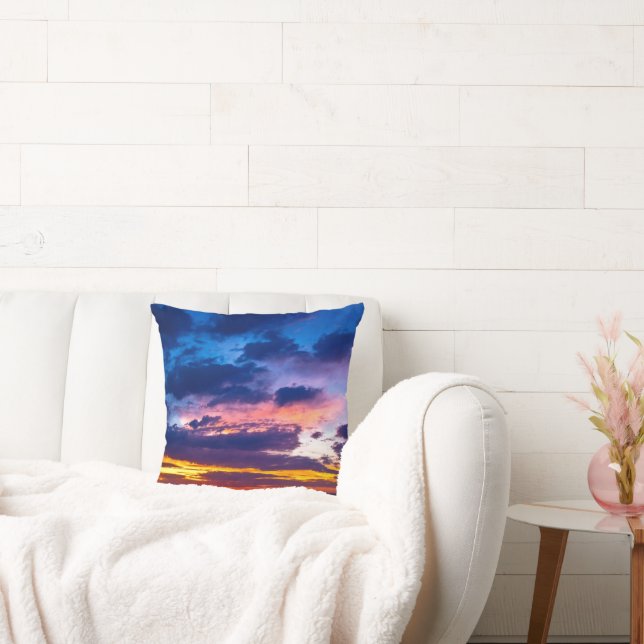 Arizona Sunset Throw Pillow (Couch)