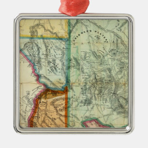 Arizona Territory Metal Ornament