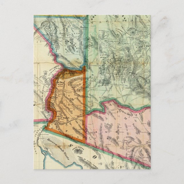 Arizona Territory Postcard (Front)