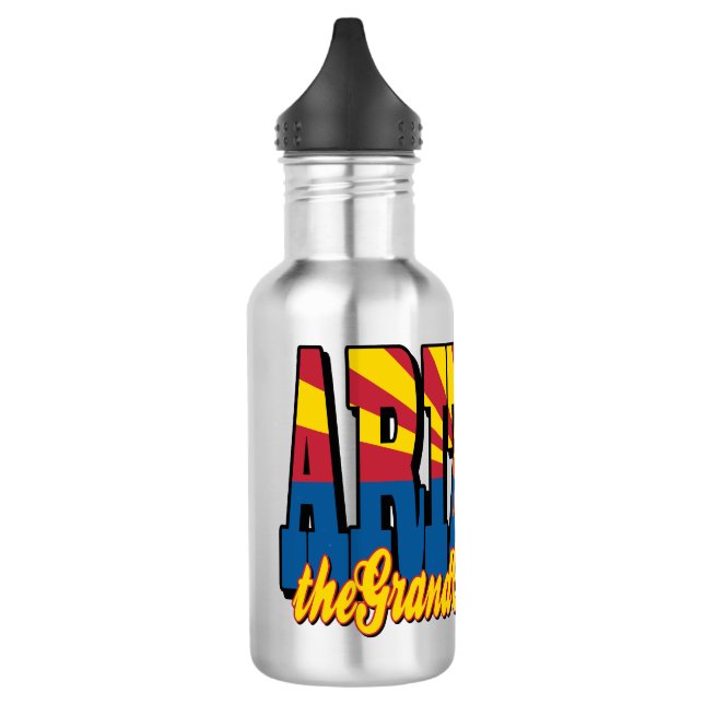 Arizona the Grand Canyon State 532 Ml Water Bottle (Left)