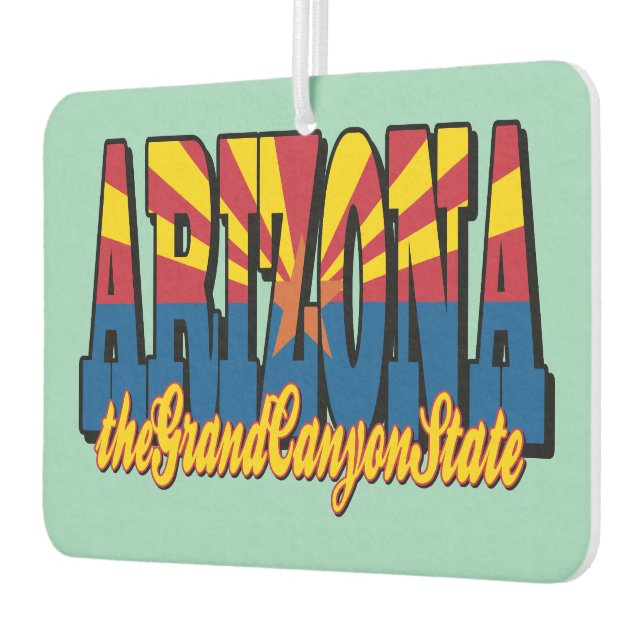 Arizona the Grand Canyon State Air Freshener (Left)