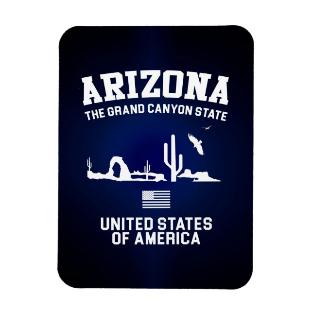Arizona The Grand Canyon State Magnet (Vertical)
