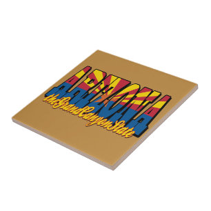 Arizona the Grand Canyon State Tile