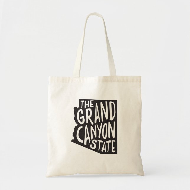 Arizona: The Grand Canyon State Tote Bag (Front)