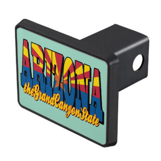 Arizona the Grand Canyon State Trailer Hitch Cover