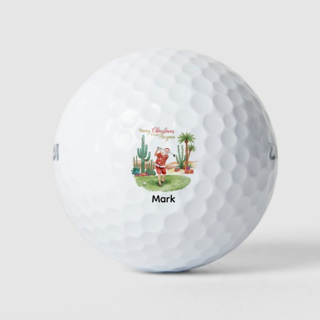 Arizona  themed golf balls (Front)