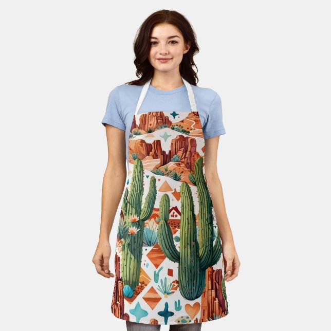 Arizona themed with Cactus Apron (Worn)
