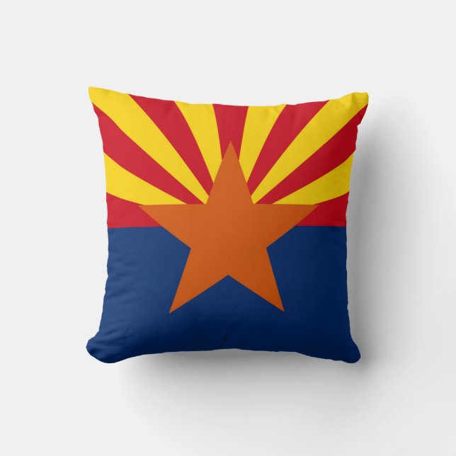 Arizona Throw Pillow (Front)