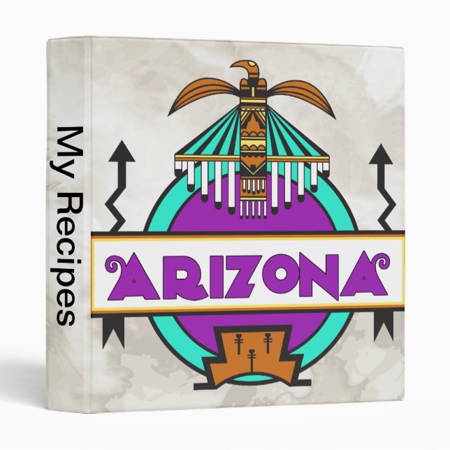 Arizona Thunderbird Shield Binder (Front/Spine)