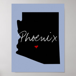 Arizona Town Poster