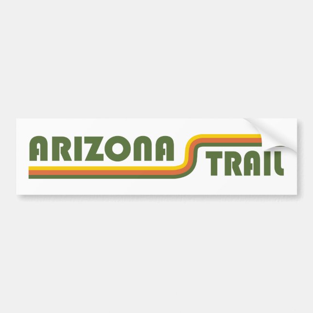 Arizona Trail Bumper Sticker (Front)