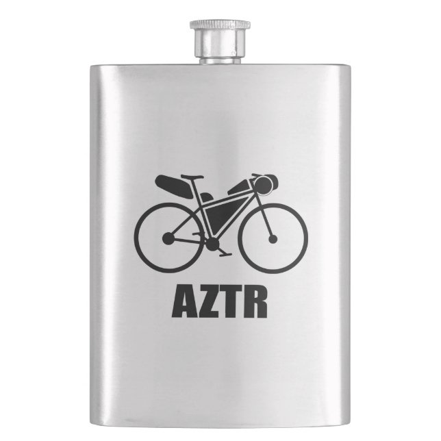 Arizona Trail Race Bikepacking Hip Flask (Front)