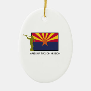 ARIZONA TUCSON MISSION LDS CTR CERAMIC ORNAMENT