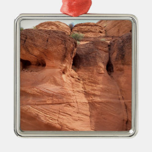 ARIZONA - Upper Antelope Canyon A - Red Rock Metal Ornament