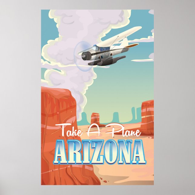 Arizona vintage travel poster (Front)