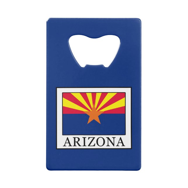 Arizona Wallet Bottle Opener (Front)