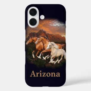 Arizona Wild Horses iPhone 16 Case