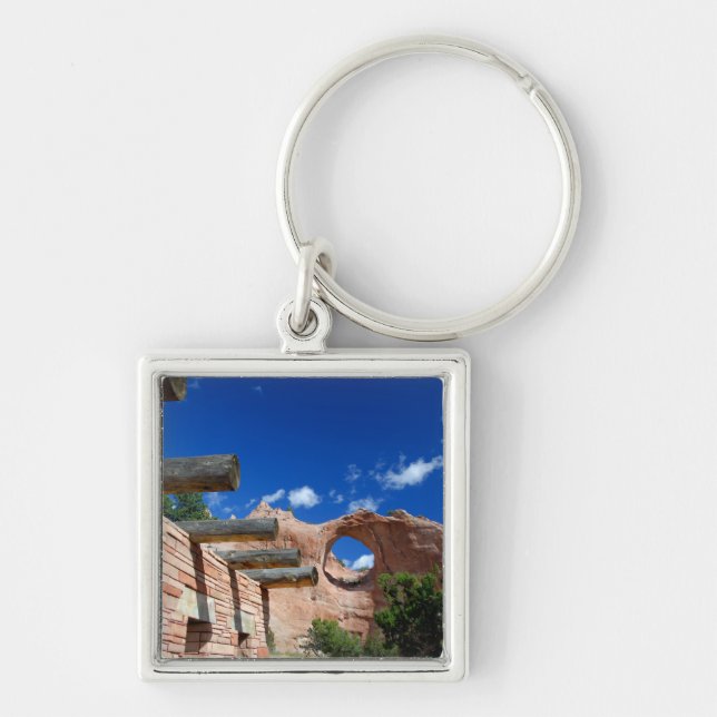 Arizona, Window Rock. Capital of the Navajo Keychain (Front)