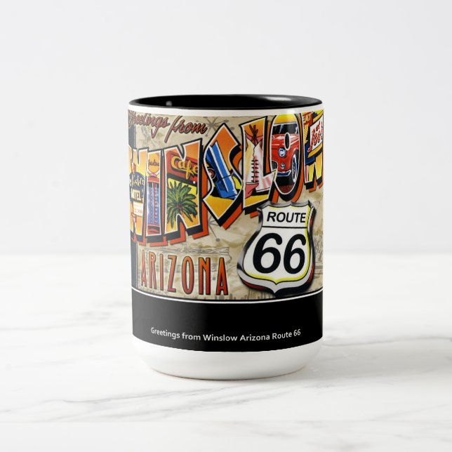 Arizona Winslow  coffee Mug Gift (Center)