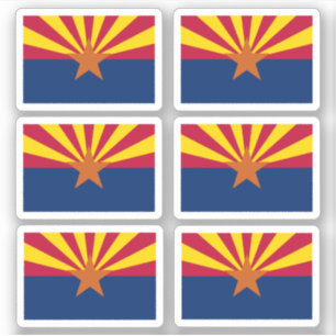 Arizonan flag, American state flag