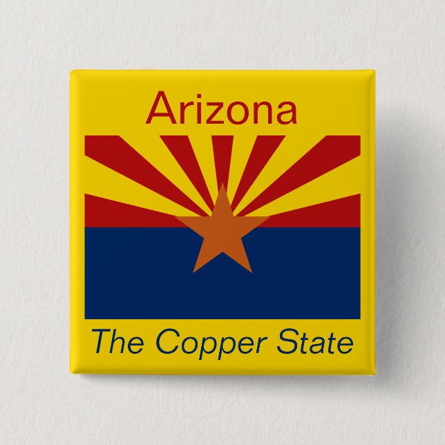 Arizonan Flag Button (Front)
