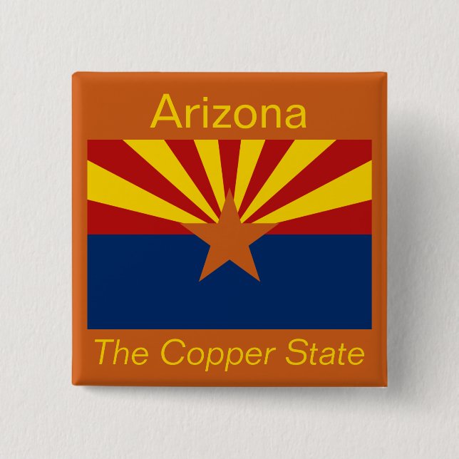 Arizonan Flag Button (Front)
