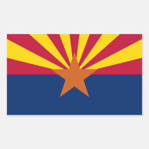 Arizona's Flag Sticker