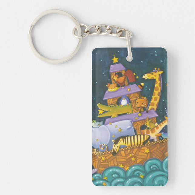 Ark At Night Keychain (Front)