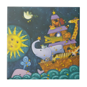 Ark At Night Tile