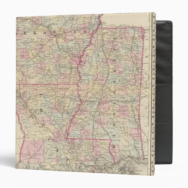 Ark, Miss, La 2 Binder (Front/Inside)