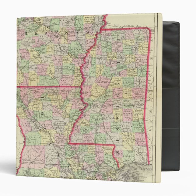 Ark, Miss, La Binder (Front/Inside)