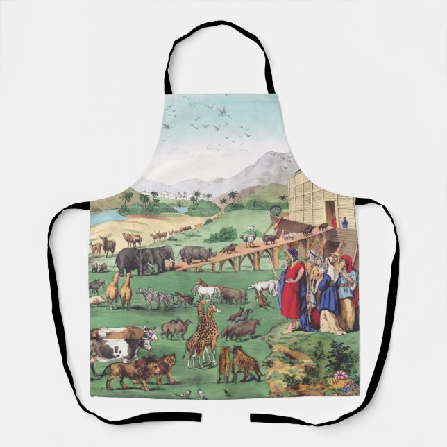 Ark of Noah with animals Apron (Front)